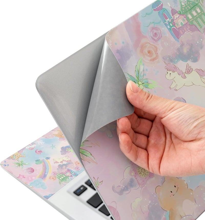 WINTOJO 11.6 13 13.3 14 15 15.6 inches Netbook Laptop Skin Sticker Decal Reusable Protector Cover Case for Laptop Notebook chromebook Cute W-NEK-50 - Image 5